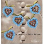 France 2001, tr�s beau bloc neuf * * luxe yvert 33, comprenant 5 timbres 3368, pour la saint valentin, ...