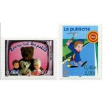 France 2001, tr�s beaux timbres neufs * * luxe yvert 3372 3373, le si�cle au fil du timbre - la communication, ...