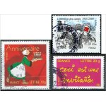 France 2005, beaux exemplaires yvert 3760 - ceci est une invitation, 3778 bon anniversaire - bécassine ... France 2005, beaux exemplaires yvert 3760 - ceci est une invitation, 3778 bon anniversaire - bécassine ...