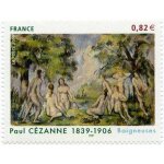France 2006, tr�s beau timbre neuf * * luxe yvert 3894, tableau de paul c�zanne 1839 - 1906, �les baigneuses�. ...