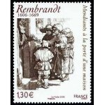 France 2006, tr�s beau timbre neuf * * luxe yvert 3984,  mendiants a la porte d'une maison  par rembrandt. ...