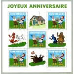 France 2007, tr�s beau bloc feuillet neuf * * luxe yvert 112, 5 timbres validit� permanente yvert 4081, ...