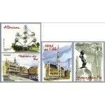 France 2007 - tres beaux timbres neufs * * luxe - capitales europeennes - bruxelles - belgique, yvert ...