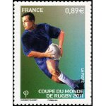 France 2011, trs beau timbre neuf * * luxe yvert 4577, coupe du monde de rugby en afrique du sud - joueur ...