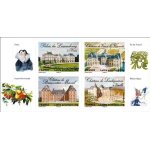 France 2012, ch�teaux et demeures historiques de nos r�gions, tr�s beau mini - bloc neuf * * luxe timbres ...