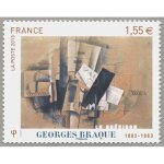 France 2013, tr�s beau timbre neuf * * luxe yvert 4800, tableau de georges braque (1882 - 1963),  le ...
