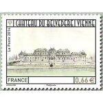 France 2014, tr�s beau timbre neuf * * luxe yvert 4854, capitales europ�ennes - vienne ch�teau du belv�d�re. ...