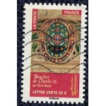 France 2014 oblitr used stamp art renaissance bouclier de charles ix