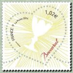 France 2014 neuf * * yt n 4833, le verre par baccarat.