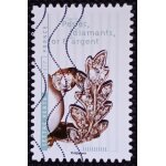 France 2017 timbre oblitéré yt 1420 - perles, diamant, or et argent - carnet fleurs et métiers d'art France 2017 timbre oblitéré yt 1420 - perles, diamant, or et argent - carnet fleurs et métiers d'art