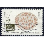 France 2018 oblit�r� used arts de la table porcelaine et fa�ence plat production moustiers sainte marie ...