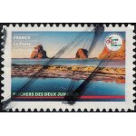 France 2021 oblit�r� used terre de tourisme sites naturels rochers des deux jumeaux su