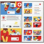 France 2023, tr�s beau carnet neuf * * luxe yvert 2266 - carnet croix - rouge fran�aise - croix - rouge ...