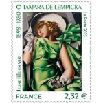 France 2023, tr�s beau timbre neuf * * luxe yvert 5680, tableau de tamara de lempicka (1898 - 1980), ...