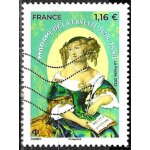France 2023, beau timbre yvert 5681, marie - madeleine pioche de la vergne, comtesse de la fayette (ou ...