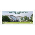France 2024, trs beau timbre neuf * * luxe yvert 5817, 10me anniversaire de la fondation louis vuitton. ...