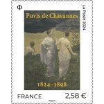 France 2024, trs beau timbre neuf * * luxe yvert 5818, tableau, oeuvre de puvis de chavannes :  ; le ...