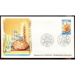 France anne 1992 fdc 1er jour n 2757 / congrs international pain et crales / paris 30 mai 1992