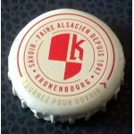 France capsule bi�re beer crown cap kronenbourg savoir faire alsacien depuis 1947