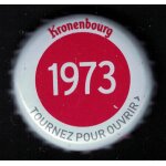 France capsule bire crown cap beer kronenbourg srie limite les annes qui comptent 1973