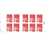 France. carnet 3419 c7. carnet de 10 timbres marianne du 14juillet. neuf.