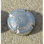 France crown cap capsule champagne de barfontarc