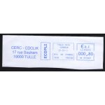 France ema empreinte postmark cerc cdclik 19000 tulle