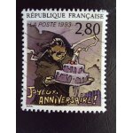 France. . . joyeux anniversaire de sorel. 1993. oblitr