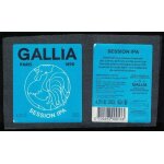 France lot 2 etiquettes bi�re beer labels gallia paris 1890 session ipa