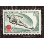 France n 1395 neuf sans charnière de 1963 - 30c « championnats du monde de ski nautique, a vichy » France n 1395 neuf sans charnière de 1963 - 30c « championnats du monde de ski nautique, a vichy »