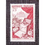France n 974 neuf avec charni�re ou trace de 1954 - 75f � m�tiers d'art : fleurs, parfums et l'op�ra ...