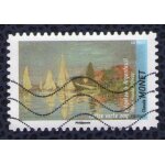 France oblit�r� used stamp l'impressionnisme et l'eau claude monet r�gates a argenteuil 2013