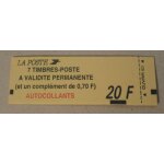 France timbre carnet yvert et tellier n1504 7 timbres validit� permanente et un compl�ment a 0, 70