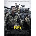 Fury - v�ritable affiche de cin�ma roul�e - format 40x60 cm - de david ayer avec brad pitt, shia labeouf, ...