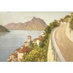 Gandria lago di lugano e monte san salvatore