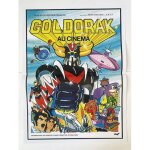 Goldorak au cin�ma - affiche de cin�ma pli�e - format 40x53 cm - de tomoharu katsumata , masayuki akehi ...