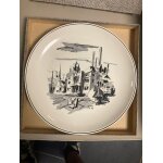 Grande assiette de collection villeroy & boch mars 67