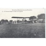 Grandes manoeuvres de picardie - le lieutenant br�guet au d�part de son appareil