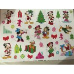 Grande planche d'autocollants disney mickey noel 42cm x 29 cm