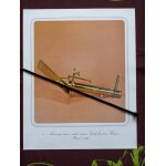 Gravure publicitaire avec une photo d'un  microscope pour soleil  d'apr�s  gulf jacobus huysen  a utrech ...
