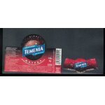 Gr�ce lot 2 etiquettes boisson gazeuse cr�te biral temenia soda rp541