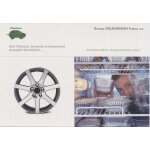 Groupe volkswagen. avec charteco, les jantes se r�incarnent en papier d' aluminium. . . la nature adore, ...