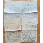 Guerre 14 - 18 : lot 4 lettres du poilu ferment a son lieutenant octobre a d�cembre 1914 (31e r�giment ...