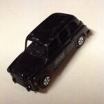 Hamleys voitute taxi anglais noir taille crayon en metal