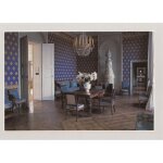 Harou�, ch�teau de craon (18�me si�cle), demeure des princes de beauvau - craon : papier peint epoque ...