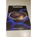 Catalogue hauts parleurs visaton 1988 hi fi