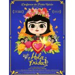 Hola frida (l'enfance de frida kahlo) - v�ritable affiche de cin�ma pli�e - format 120x160 cm - de andr� ...