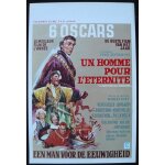 Un homme pour l'eternite * fred zinnemann - film 1966 - affiche de cinema originale belge 35x55 cm * ...
