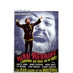 Homme qui vient de la nuit (l') / affiche belge originale de 1970 / jean - claude dague, avec ivan rebroff, ...