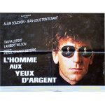 L'homme aux yeux d'argent - v�ritable affiche de cin�ma pli�e - format 60x80 cm - de pierre granier - ...